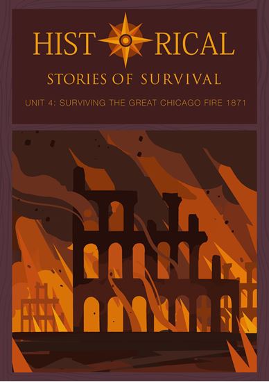 Picture of I Survived Curriculum - Historical Stories of Survival Unit 4 Surviving The Great Chicago Fire 1871 - Co-op/School License