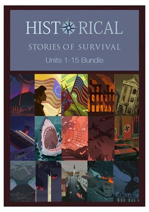 Picture of I Survived Curriculum - Historical Stories of Survival Discounted Bundle Units 1-15  - Teacher License